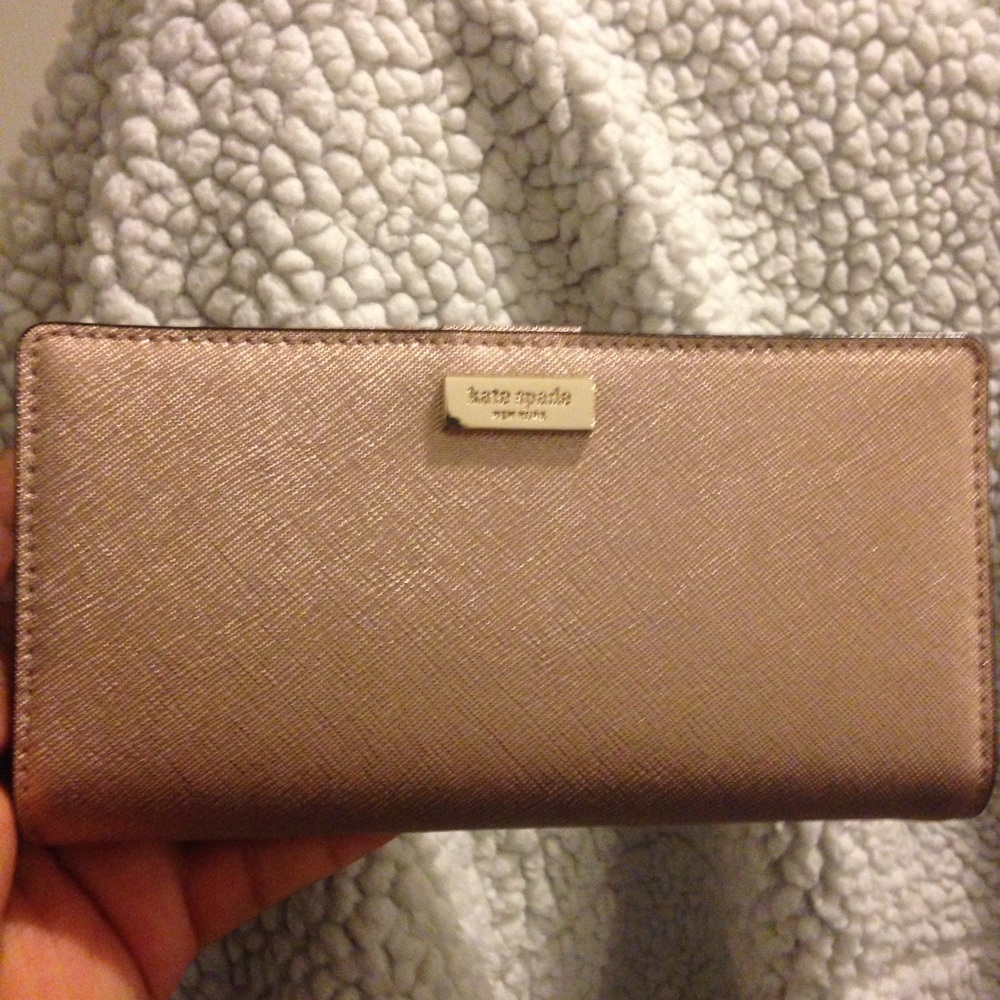 COPY - Kate Spade Rose Gold Newbury Lane Stacy Wallet